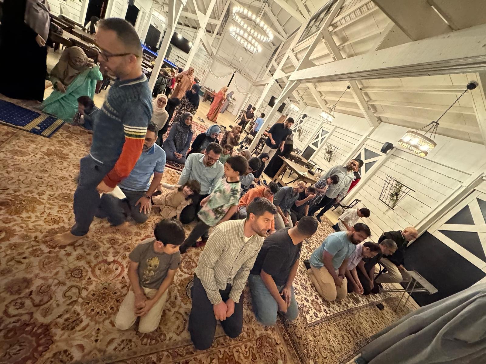 Community gathering at Illuminating Hearts Institute